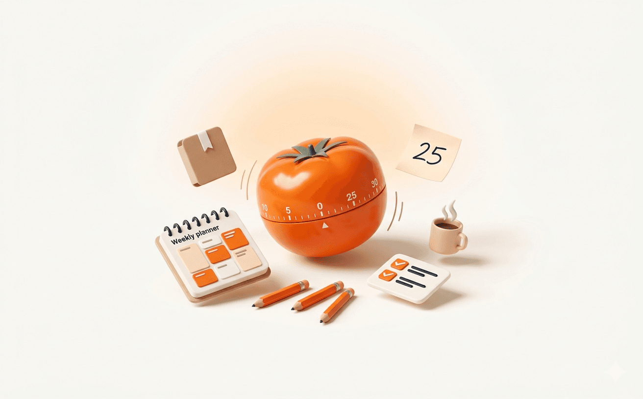 Pomodoro Tekniği ile YKS Çalışmak: 12 Haftalık Plan